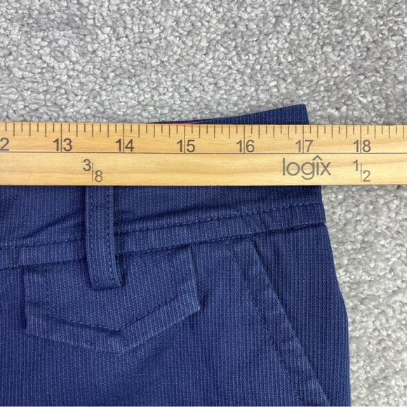 Lilly Pulitzer Palm Beach Fit Capri Pants Women’s 12 Navy Blue Straight Mid-Rise - Picture 9 of 13